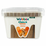 Webbox Meaty Chomping Chews dog treats 2.15kg chicken (British brand)