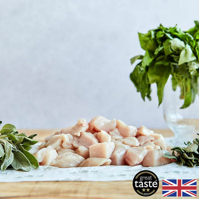 Costco UK Herb Fed Free Range Kyllingbrystbiter skinnløse benfrie 4 kg - Kjøp online hos McGrocer