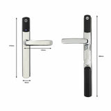 Yale Conexis L2 smart lock Chrome with tags - British product