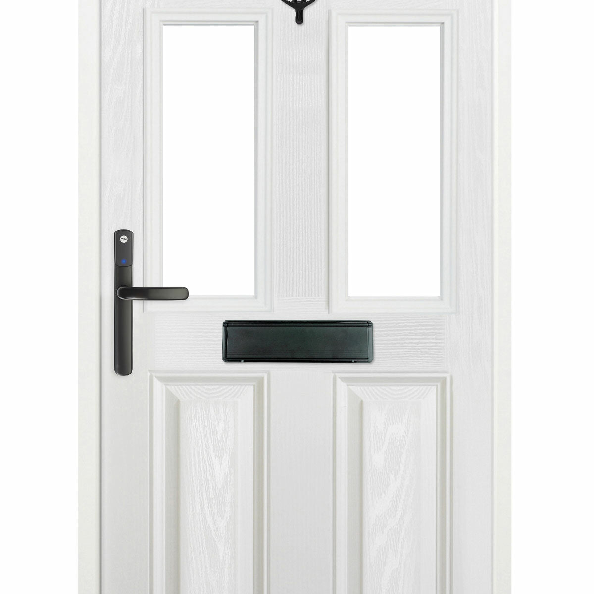 Yale Conexis L2 smart lock black with 4 key tags (British brand)
