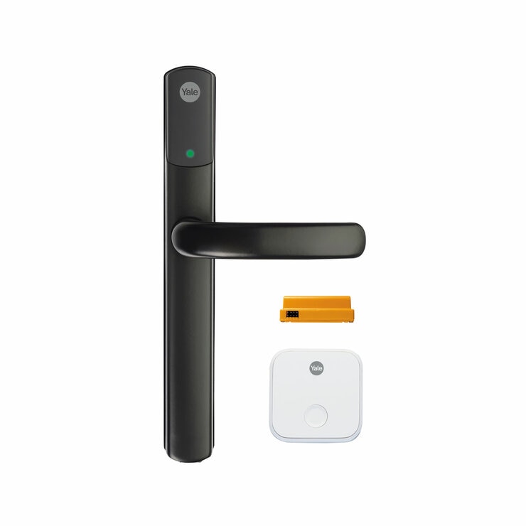 Yale Conexis L2 smart lock black with 4 key tags (British brand)