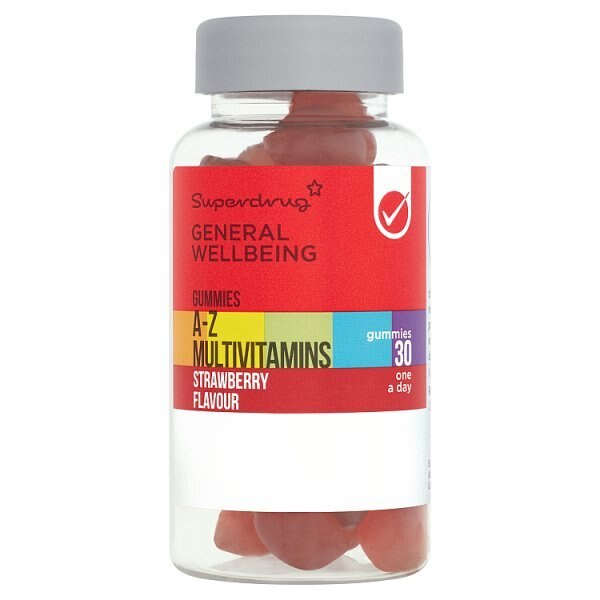 Superdrug Chewable Strawberry Multivitamins - 30 Gummies GOODS Superdrug   