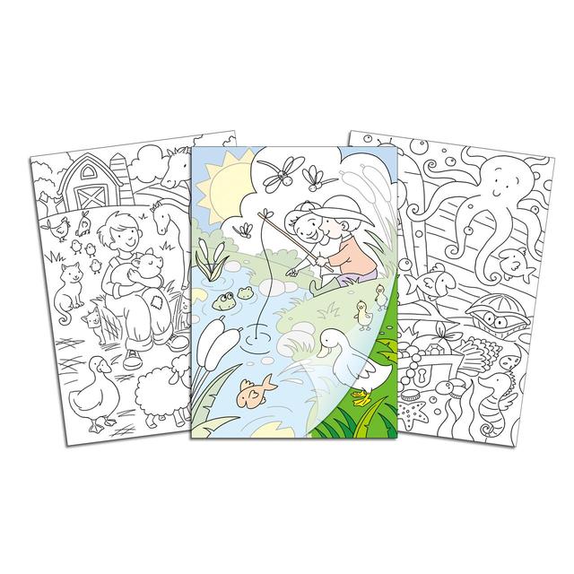 Galt Tracing & Colouring Book 3yrs+