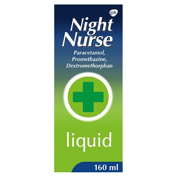 Night Nurse Cold & Flu Relief Liquid 160ml GOODS Superdrug   