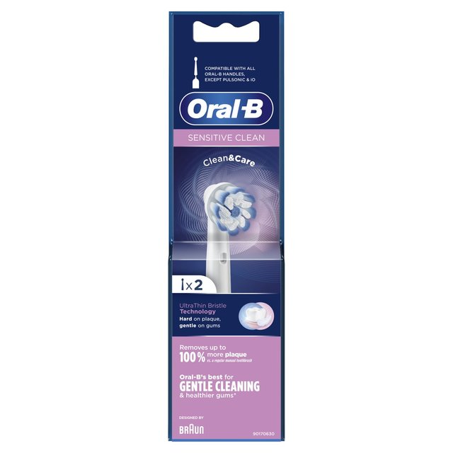 Oral-B Sensiclean Toothbrush Heads   2 per pack GOODS M&S   