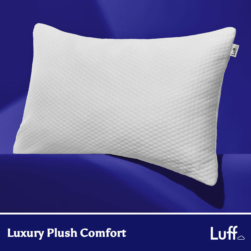 Luff bamboo memory foam pillow (British brand)