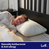 Luff bamboo memory foam pillow (British brand)
