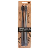 Natural Family Bio Toothbrush - Pirate Black & Monsoon Mist   2 per pack GOODS M&S   