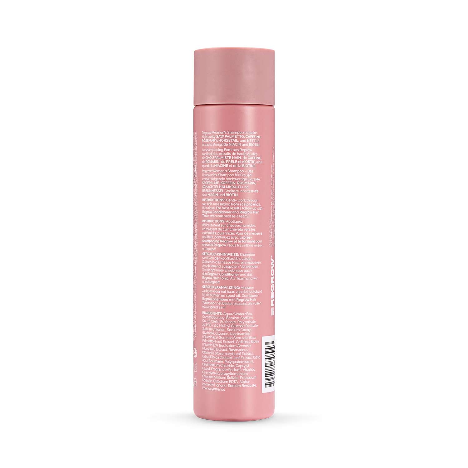 Regrow women's hair growth shampoo 300ml, UK version
