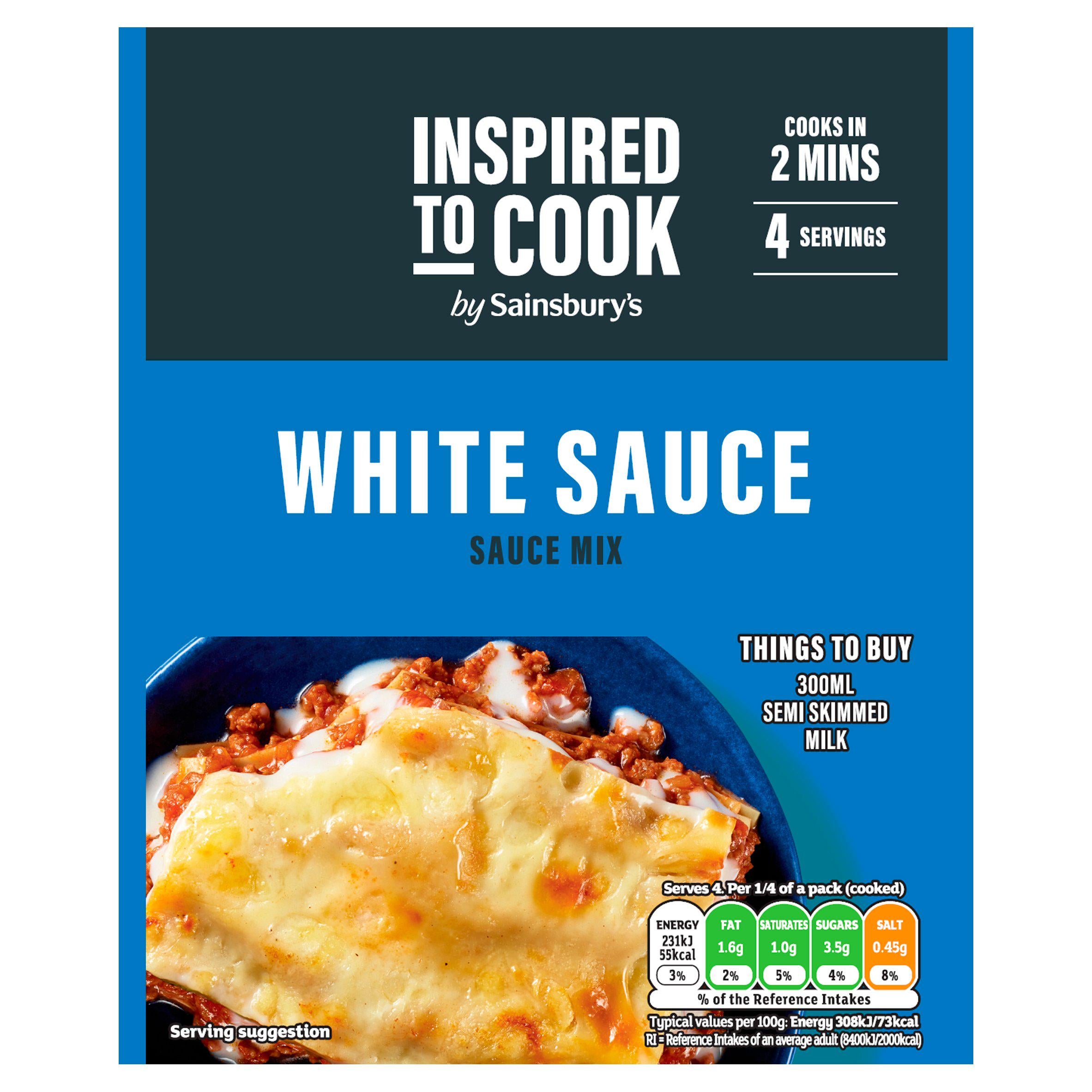 Sainsbury's White Sauce Mix, Inspired to Cook 25g GOODS Sainsburys   