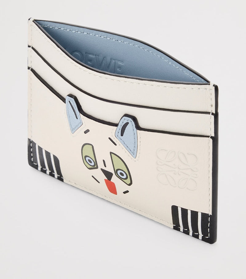 LOEWE Futurist Cat compact card holder, imported from the UK