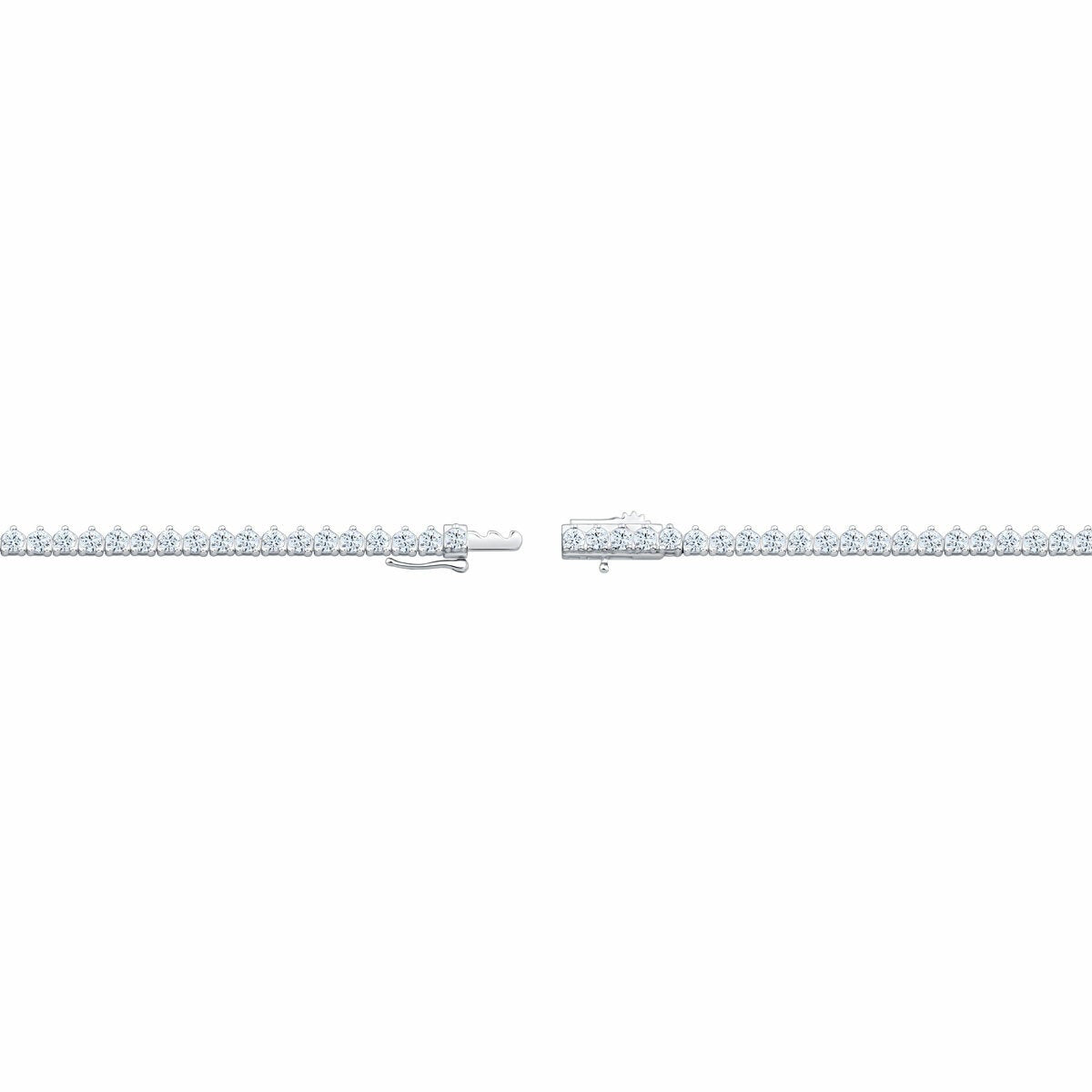 Costco 10ct diamond tennis necklace white gold, imported from the UK