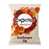 Popchips Barbeque Potato Chip Crisps 23g FOOD CUPBOARD Sainsburys   