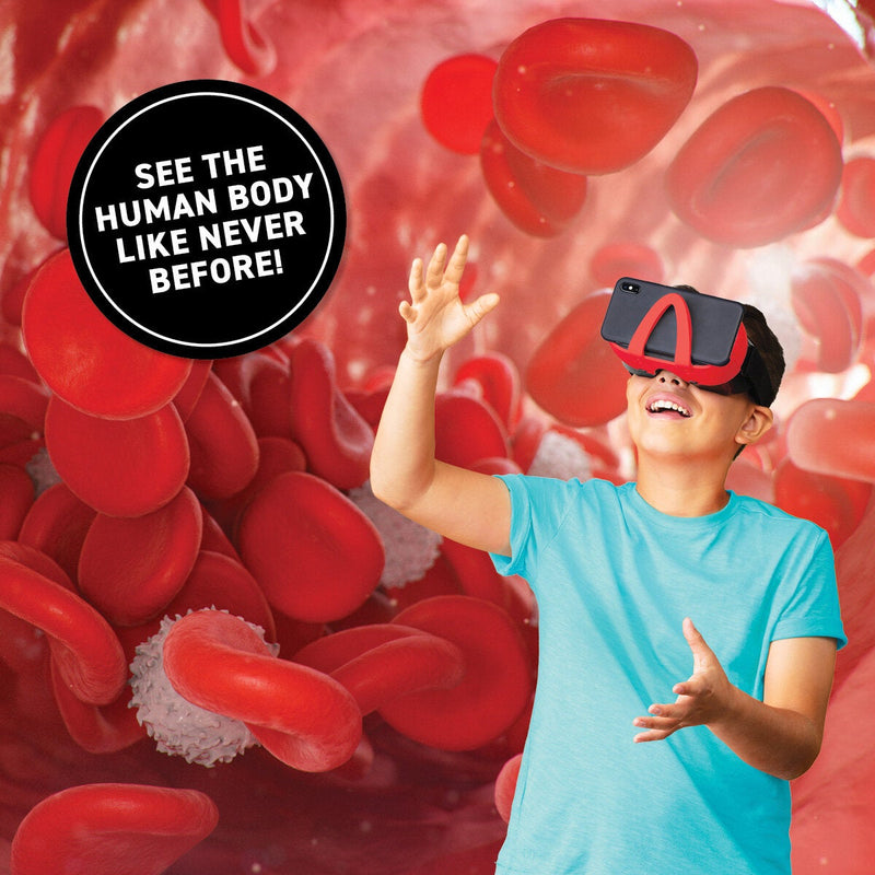 DK Human Body VR set with book and goggles (British brand)
