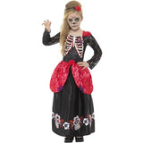Smiffys Day of the Dead Costume black dress headband - British product