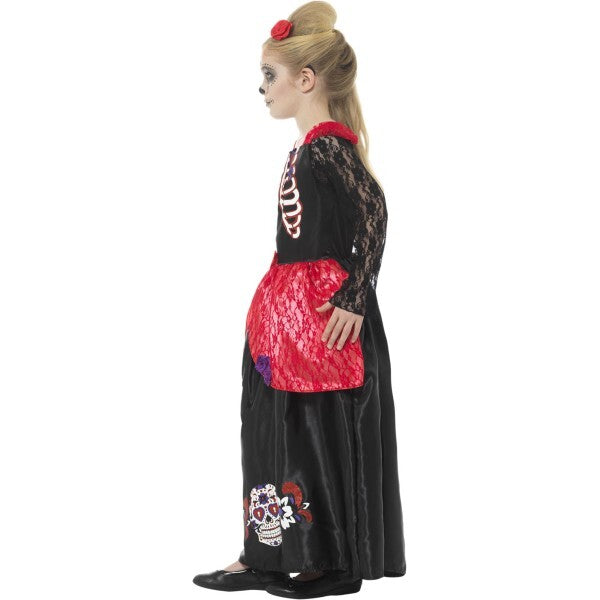 Smiffys Day of the Dead Costume black dress headband - British product