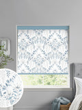 Laura Ashley Blue Parterre roller blind (British brand)