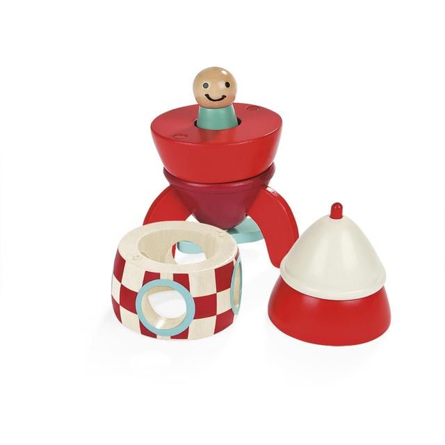 Janod Small Magnetic Rocket 2yrs+ GOODS M&S   