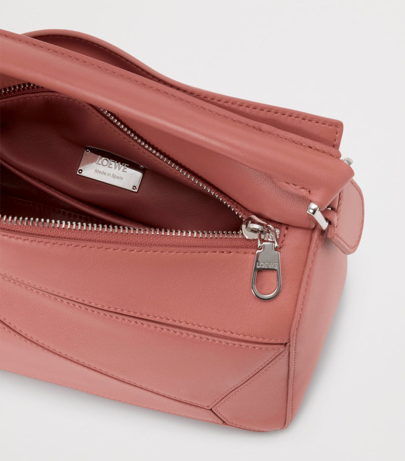 LOEWE Small Leather Featherlight Puzzle Top-Handle Bag, UK version