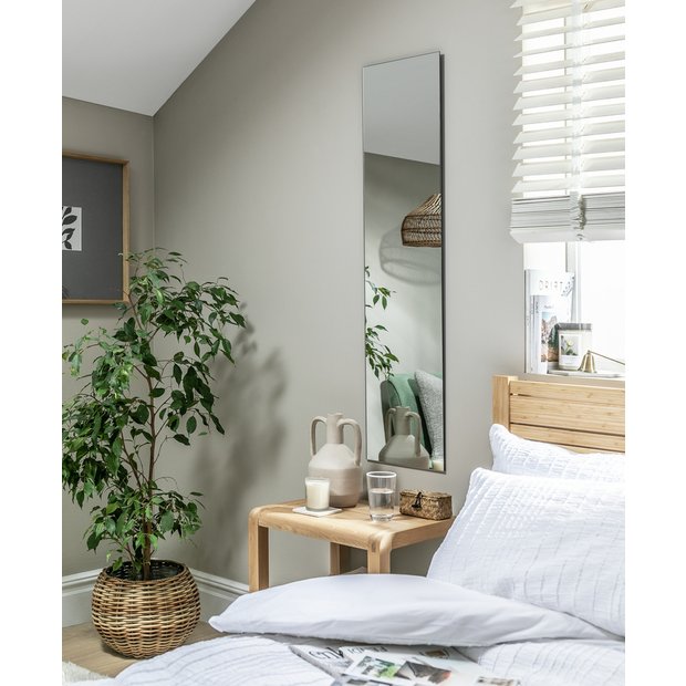 Argos Home frameless full length mirror 120x30cm, UK version