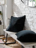 Burnt Orange 59 x 59cm Soft Velour Cushion