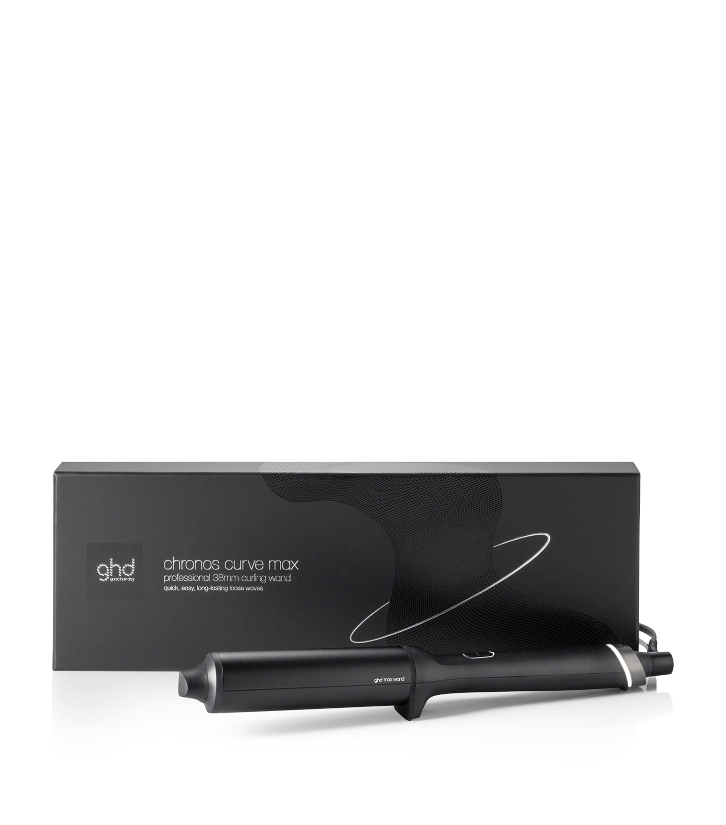 ghd Chronos Curve Max Wand hair curler 38mm, UK version