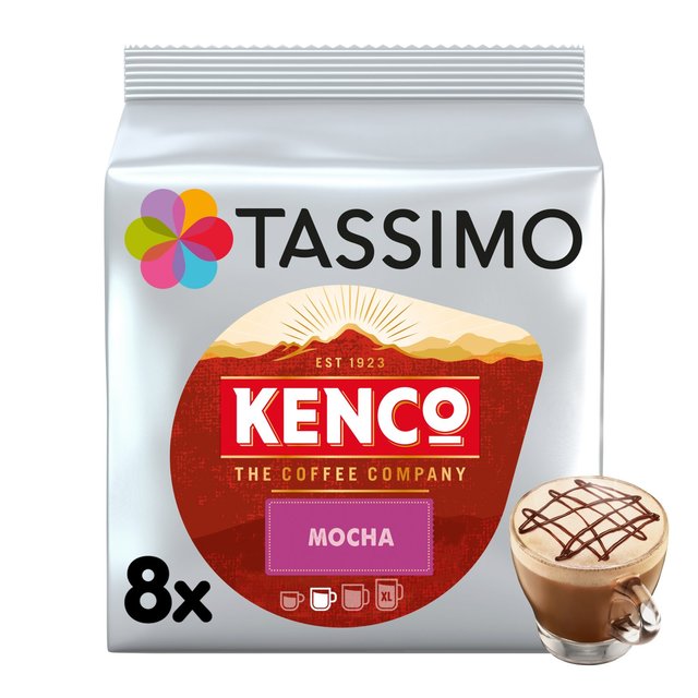 Tassimo Kenco Mocha Coffee Pods   8 per pack GOODS M&S   