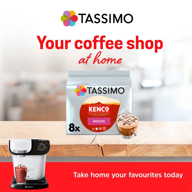 Tassimo Kenco Mocha Coffee Pods   8 per pack GOODS M&S   