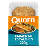 Quorn Vegetarian 2 Emmental Escalopes   220g GOODS M&S   