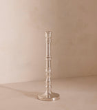 Soho Home silver-plated Stiden candlestick 27cm (British brand)