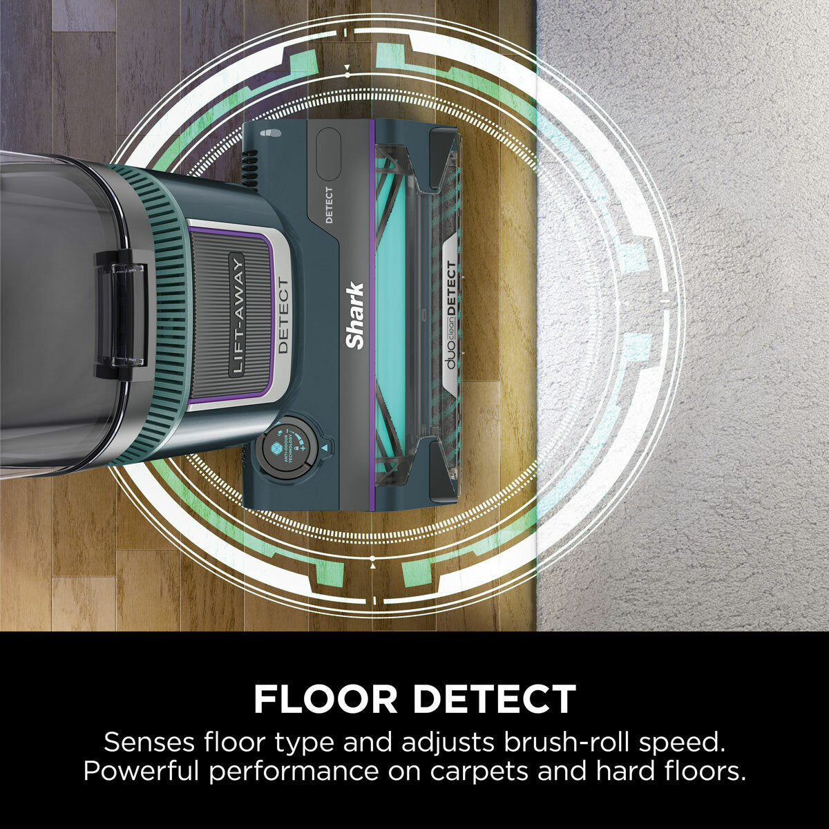 Shark Detect XL Pet Pro upright vacuum, imported from the UK
