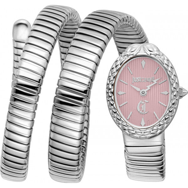 Just Cavalli Pink Snake Sognia watch (British brand)
