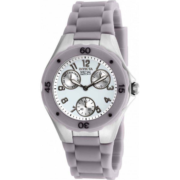 Invicta Ladies Angel Watch with silicone strap and plastic casing, imported from the UK