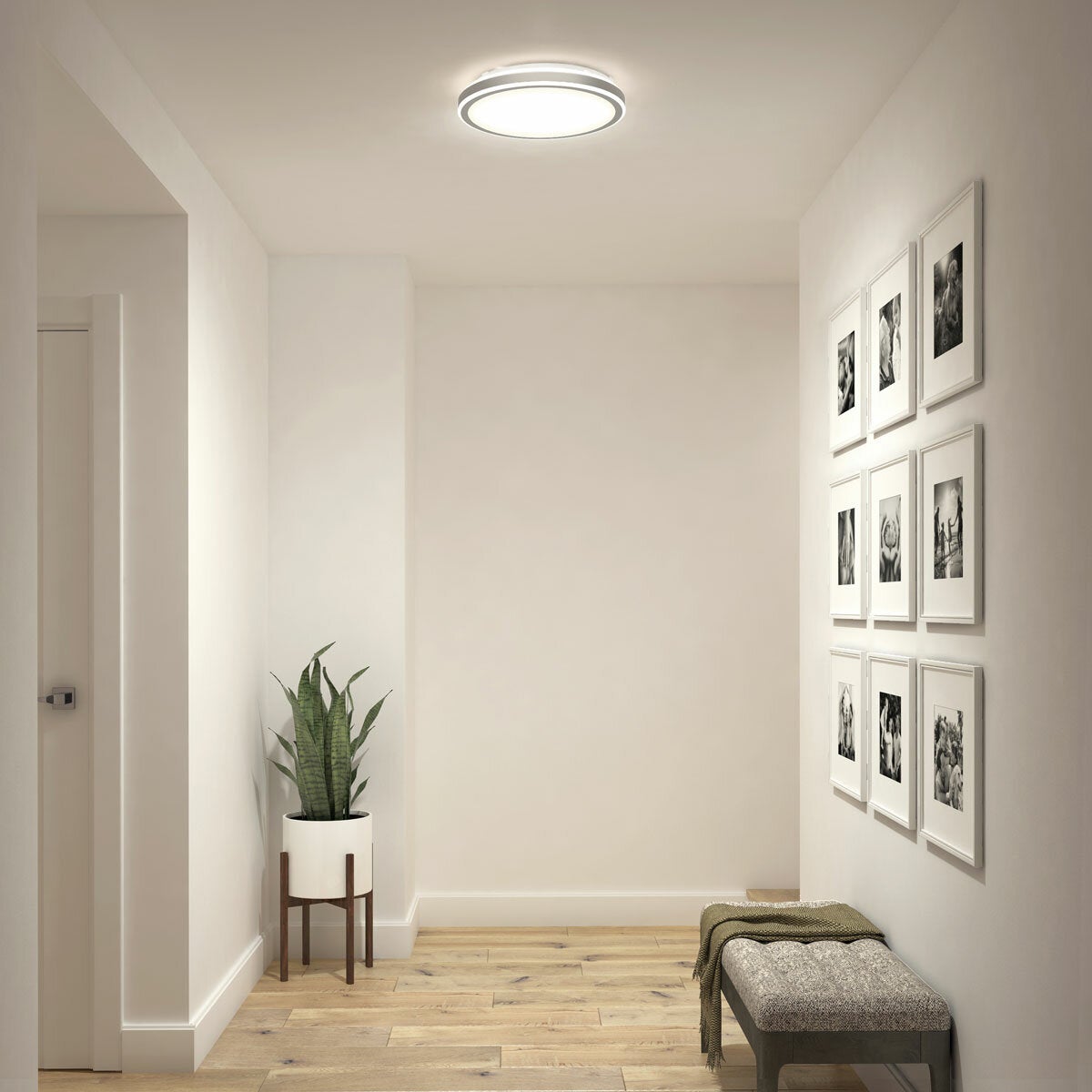Artika Altitude flush mount LED ceiling light, UK version