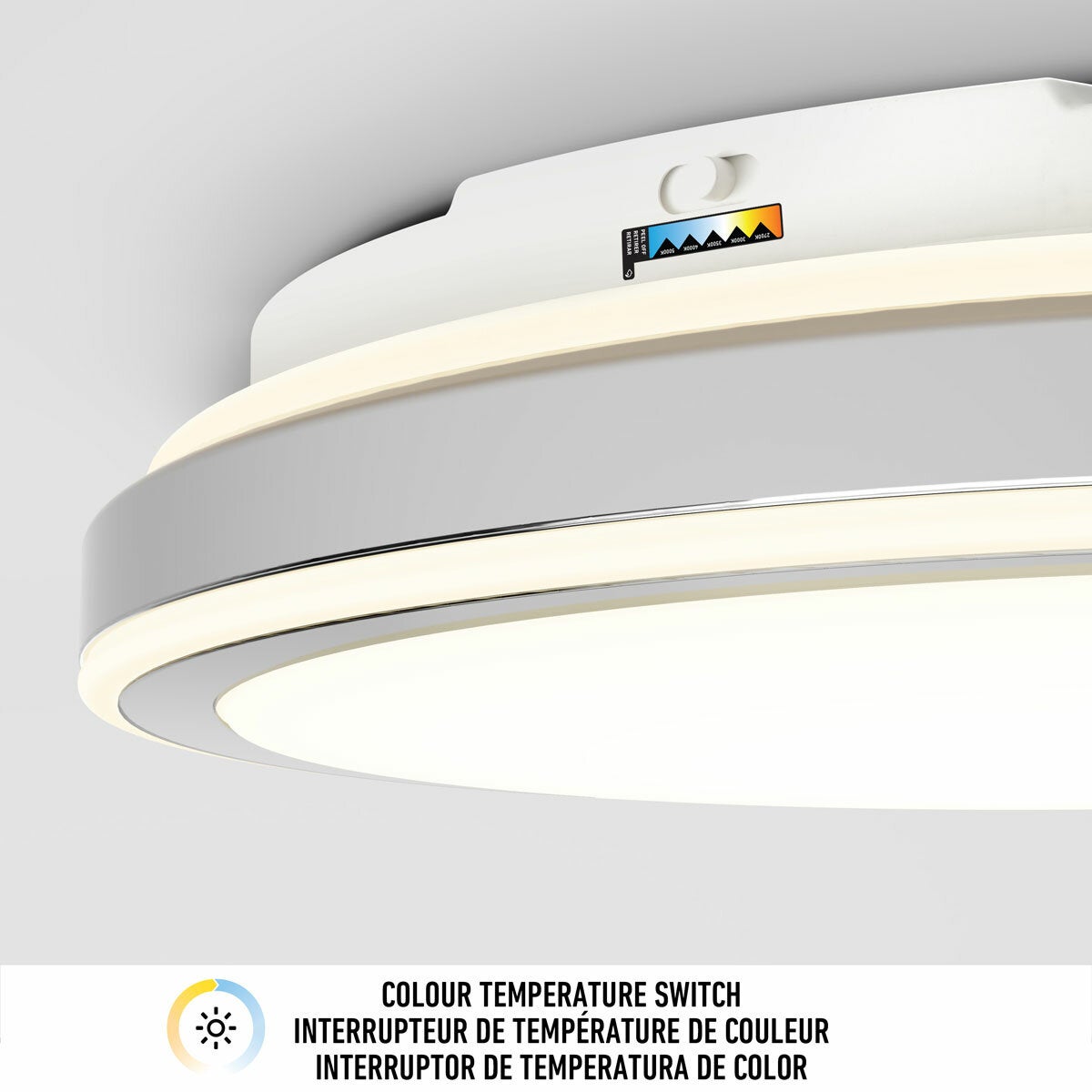 Artika Altitude flush mount LED ceiling light, UK version