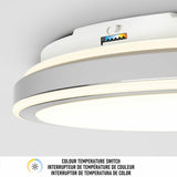 Artika Altitude flush mount LED ceiling light, UK version