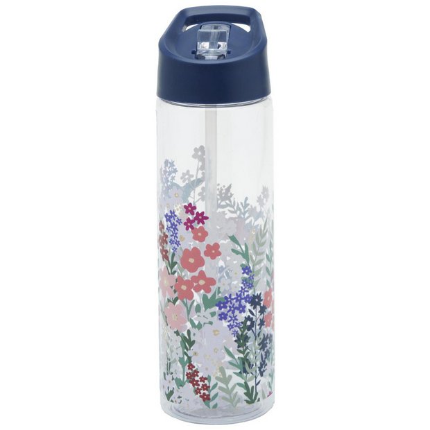 Smash water bottle Winter Floral 700ml, imported from the UK
