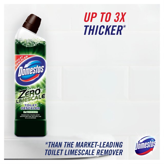 Domestos Zero Limescale Toilet Cleaner Lime    750ml GOODS M&S   