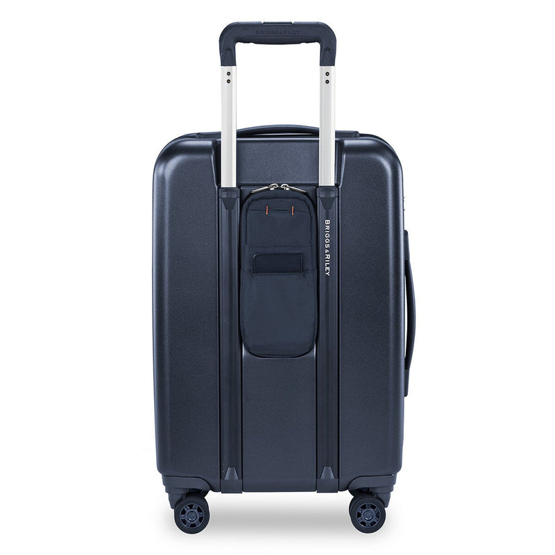 Briggs & Riley carry-on spinner navy 56cm, imported from the UK