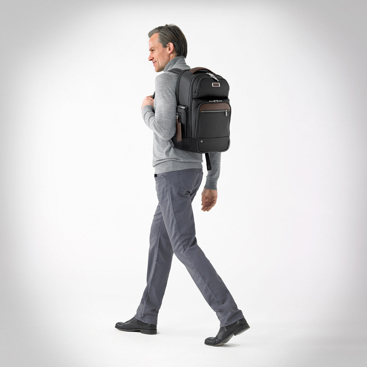 Briggs & Riley large cargo backpack, imported from the UK