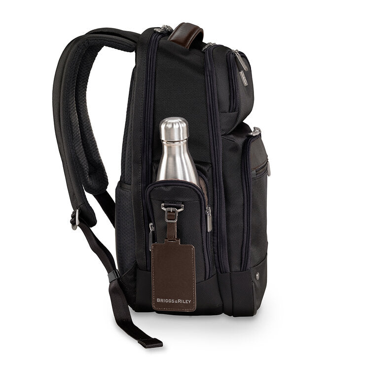 Briggs & Riley medium cargo backpack with laptop sleeve (British brand)