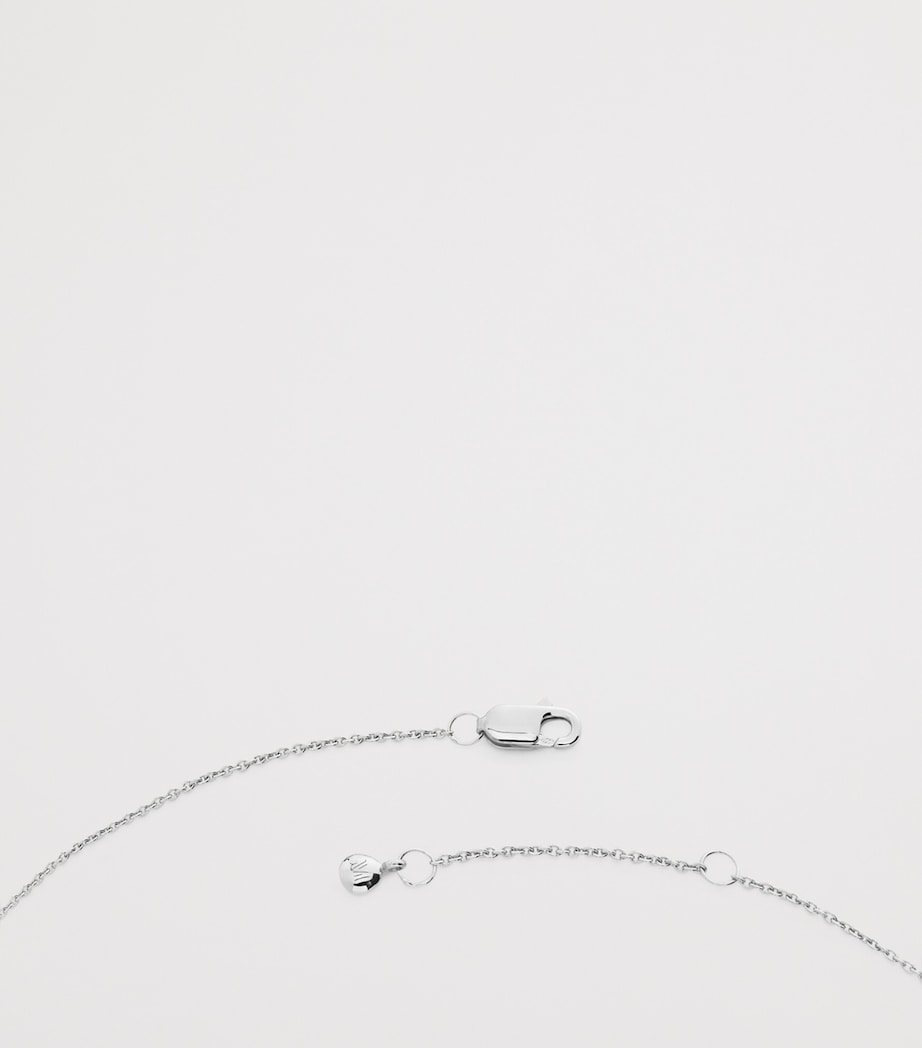 Monica Vinader sterling silver Cancer zodiac necklace - British product
