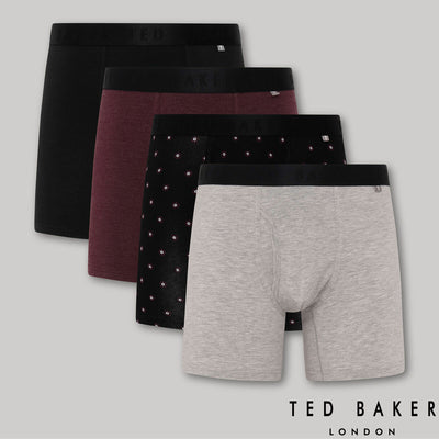 Ted Baker Men's Boxer Briefs 4 Pack