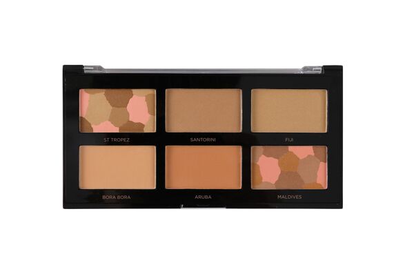 Profusion Cosmetics Bronze & Glow | 6 Shade Bronzer Palette GOODS Superdrug   