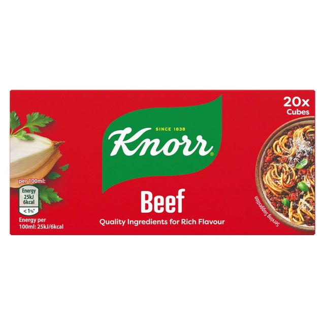 Knorr 20 Beef Stock Cubes   20 x 10g GOODS M&S   