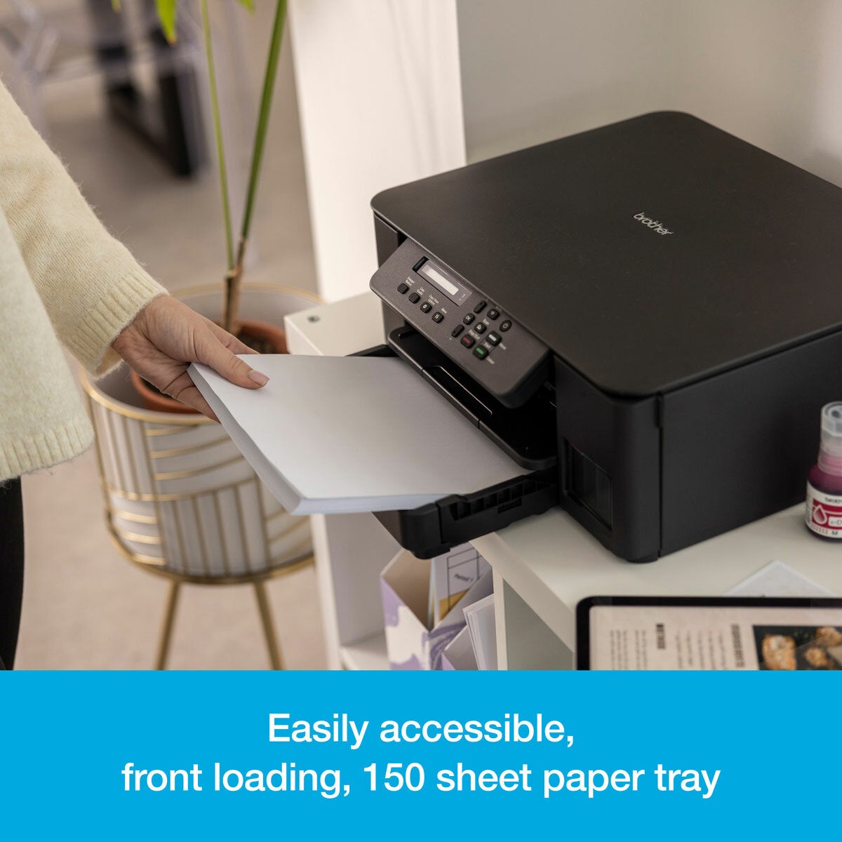 Brother DCP-T580DW 3-in-1 ink tank printer, UK version
