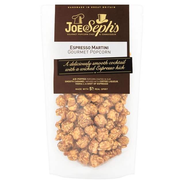 Joe & Seph's Popcorn Espresso Martini Popcorn   70g GOODS M&S   