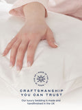 Snuggledown mittleres Rückenschläfer-Kissen weiß (britische Marke)