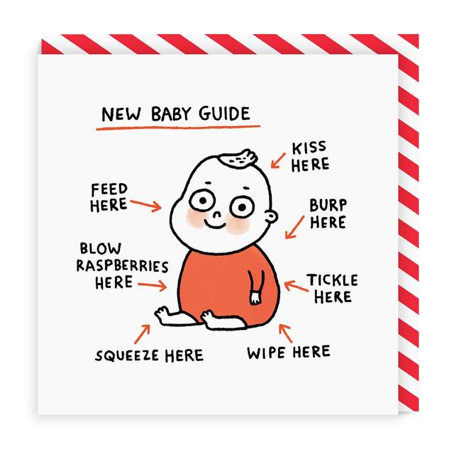 Guide To Your New Baby Card GOODS M&S   