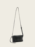 AllSaints black Ares micro cross-body bag (British brand)